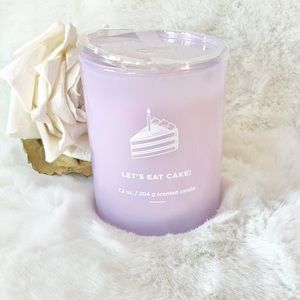 New with tags SONOMA “LET’S EAT CAKE ”COTTON CANDY PUNCH Candle! SMELLS …